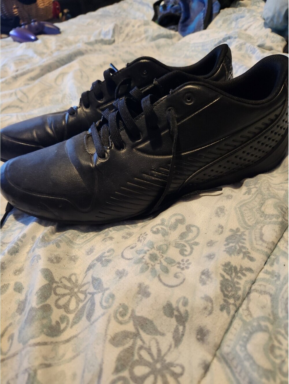 Puma Black/Black Speedcat Dress Shoes Size Men's 10